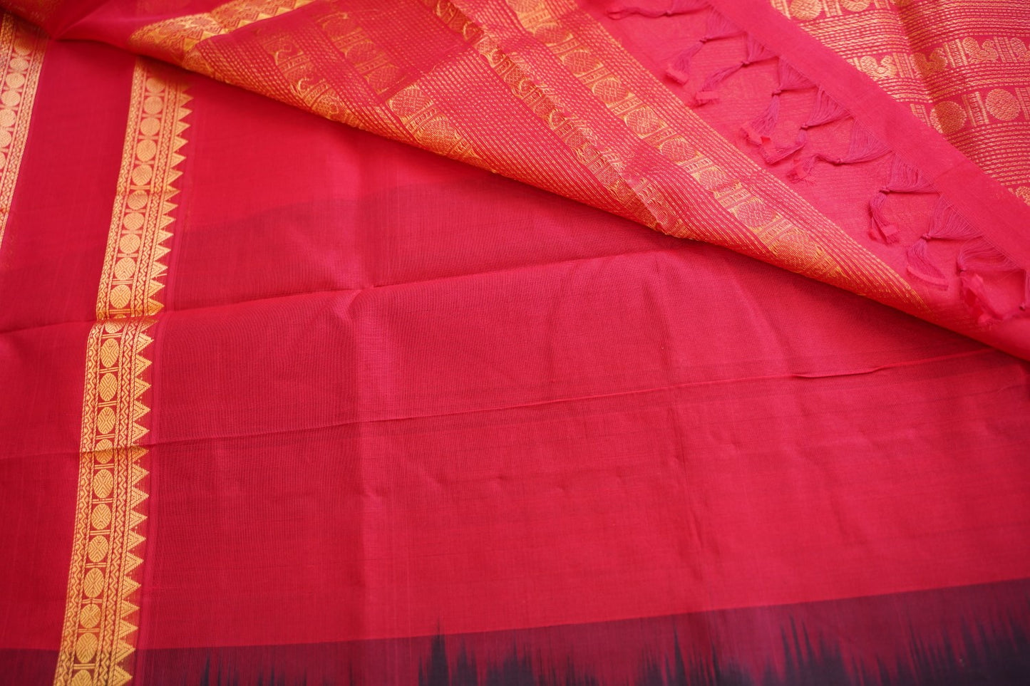 Kanchi Handloom Silk Cotton Saree PC17799