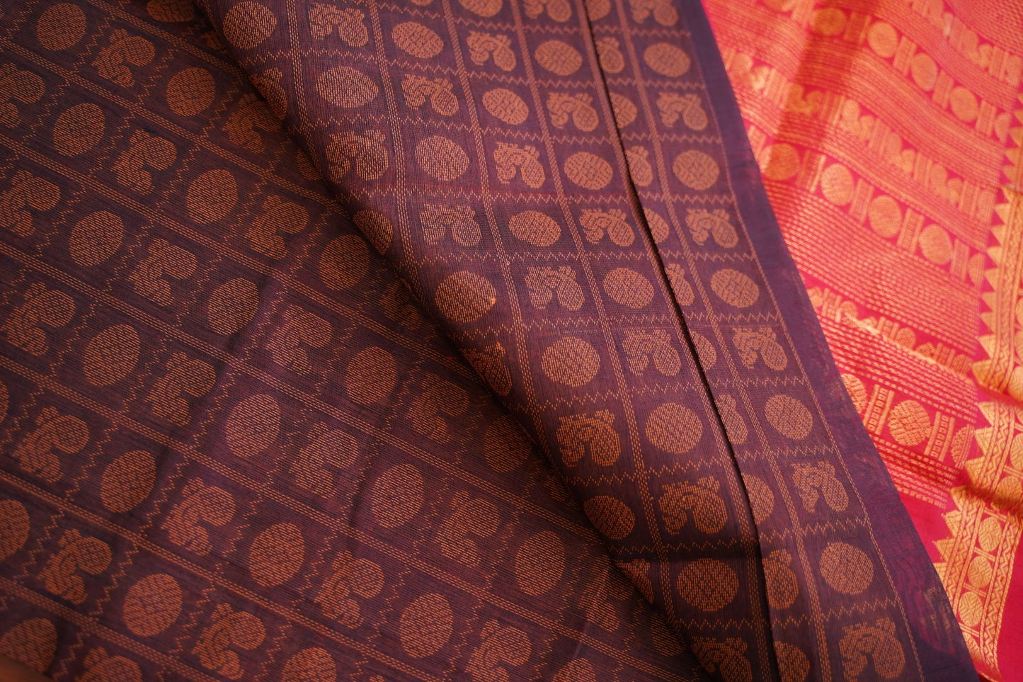 Kanchi Handloom Silk Cotton Saree PC17799