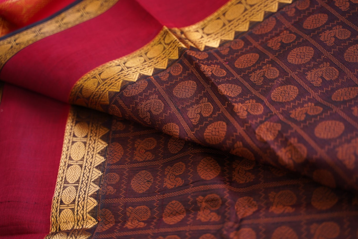 Kanchi Handloom Silk Cotton Saree PC17799