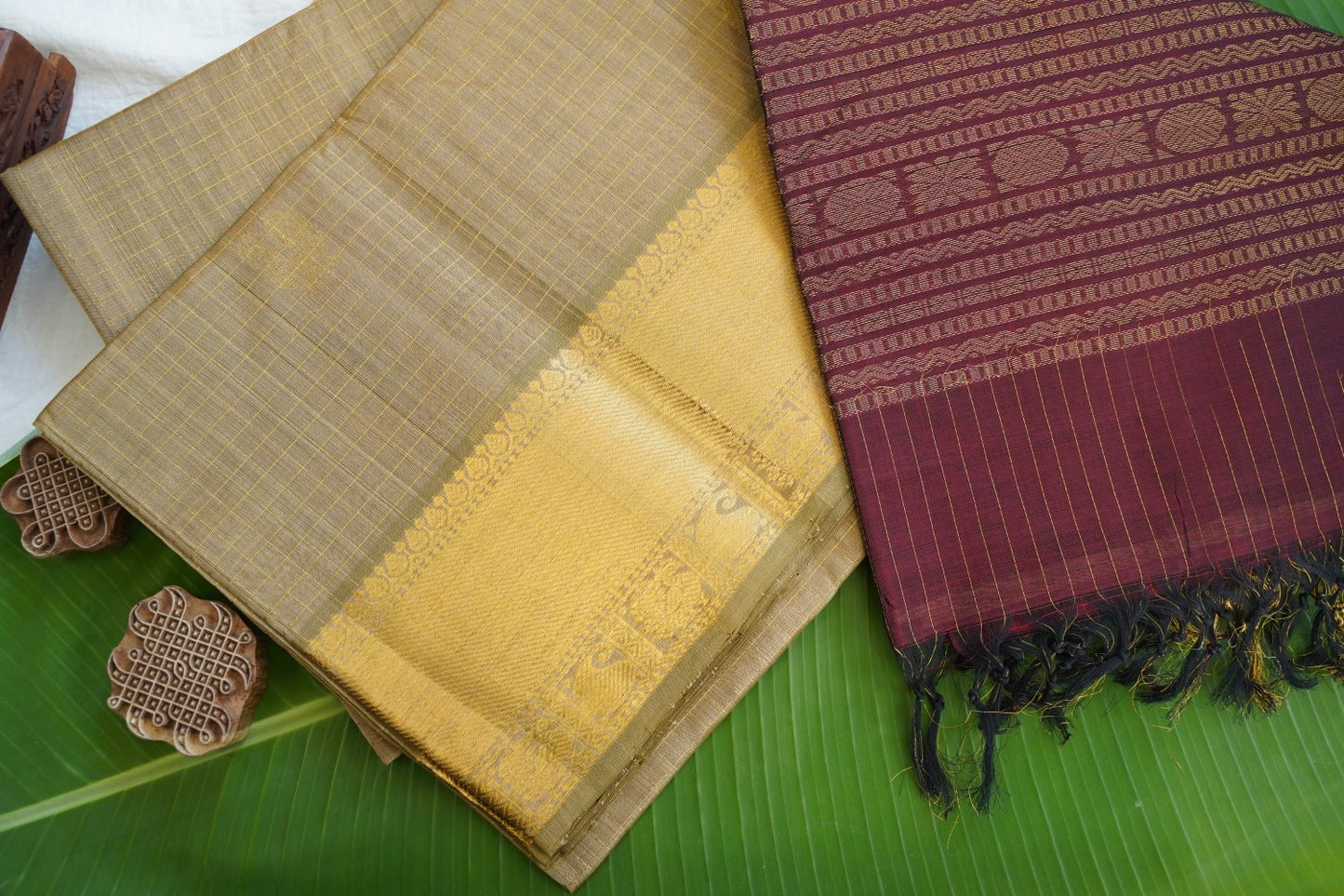 Kanchi Handloom Silk Cotton Saree PC17012