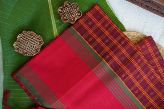 Kanchi Handloom Silk Cotton Saree PC17009