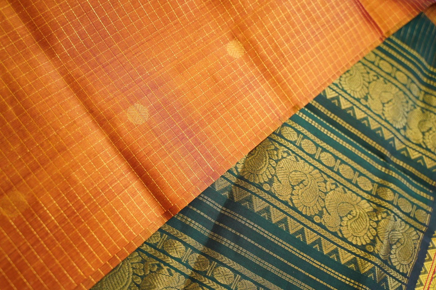 Kanchi Handloom Silk Cotton Saree PC17791