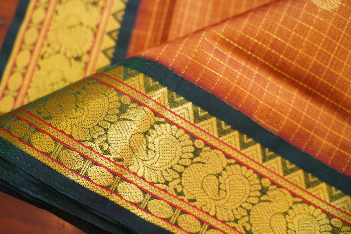Kanchi Handloom Silk Cotton Saree PC17791