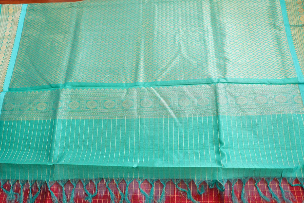 Kanchi Handloom Silk Cotton Saree PC17790