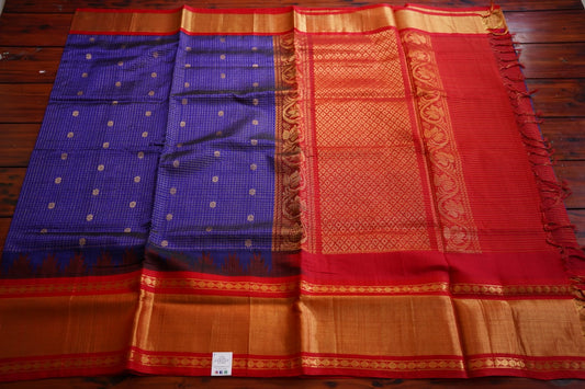 Kanchi Handloom Silk Cotton Saree PC12259
