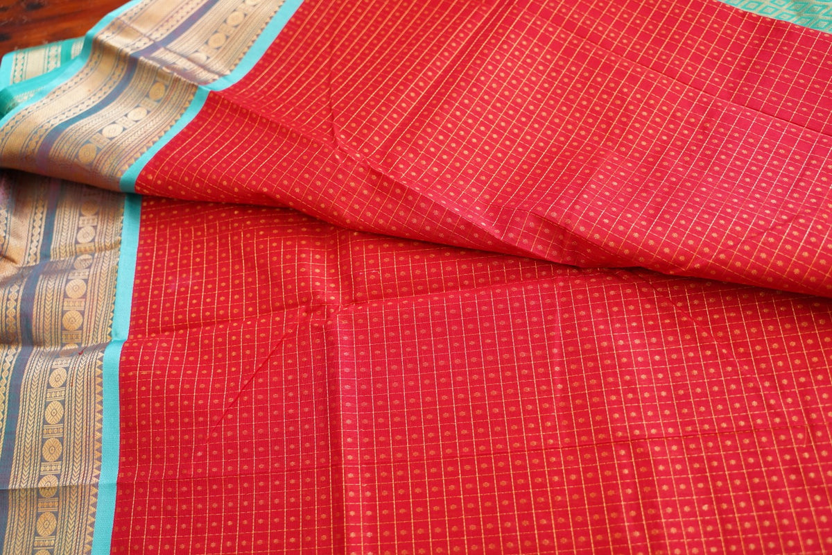 Kanchi Handloom Silk Cotton Saree PC17790