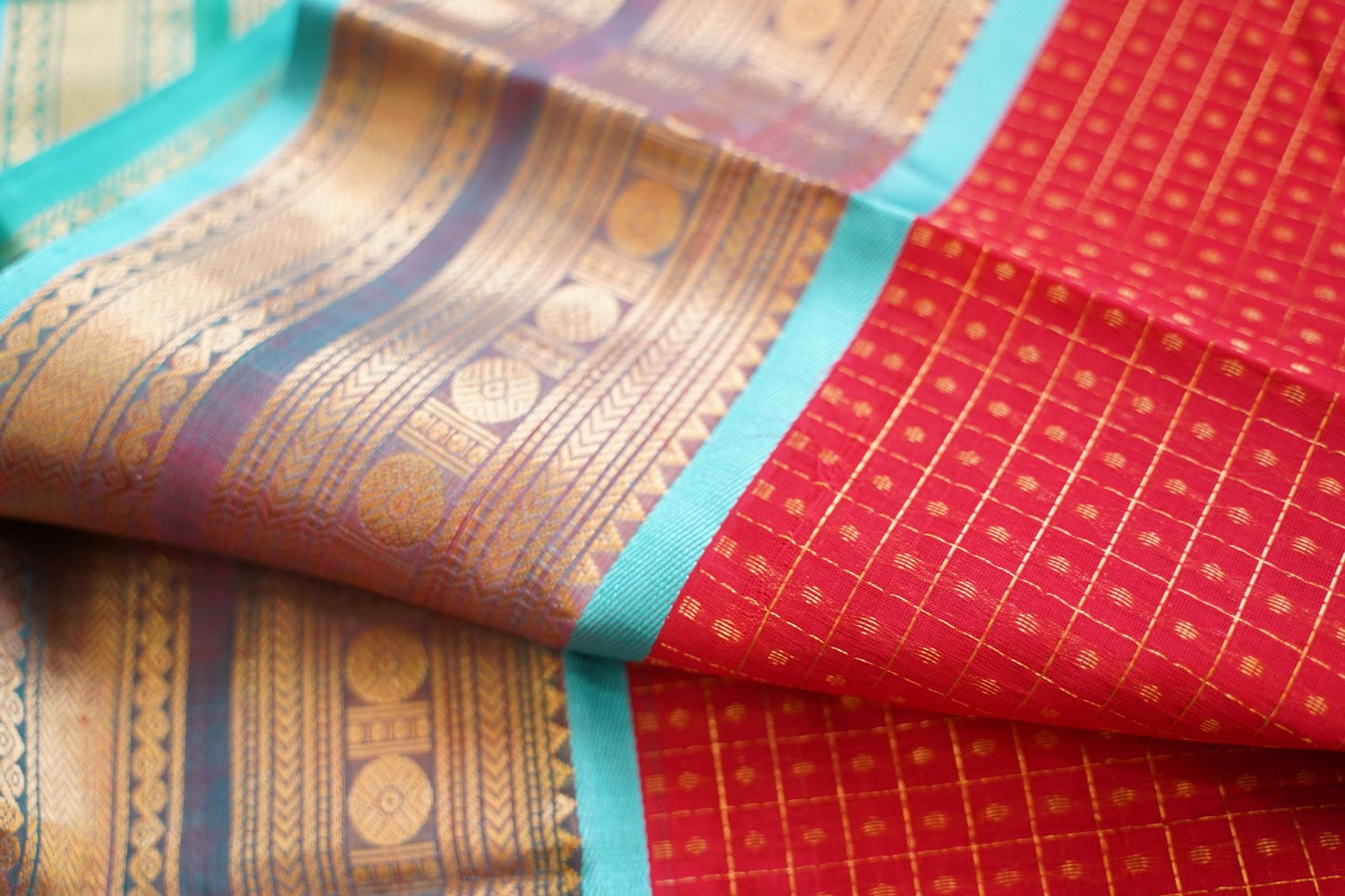 Kanchi Handloom Silk Cotton Saree PC17790