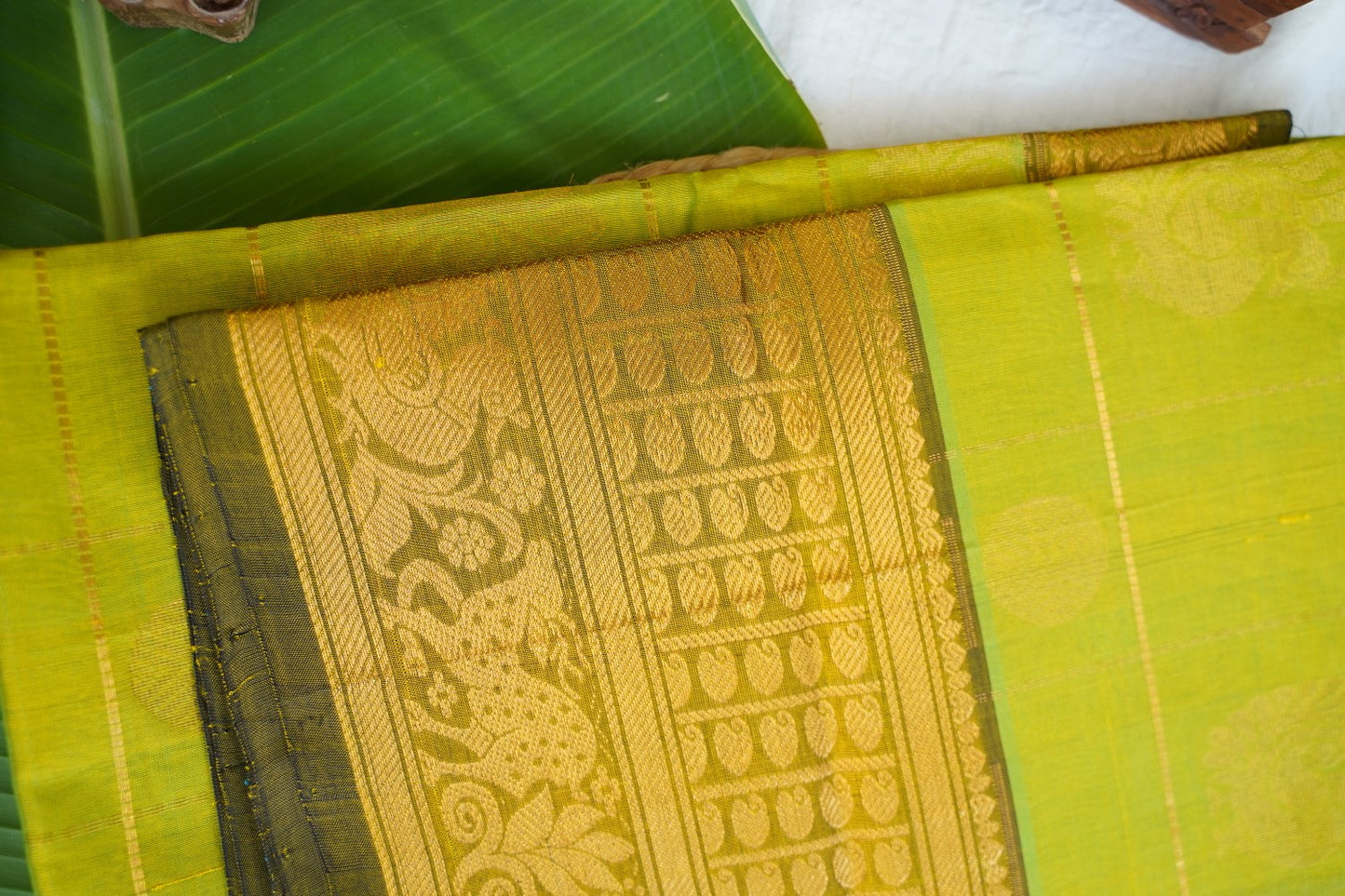 Kanchi Handloom Silk Cotton Saree PC12270