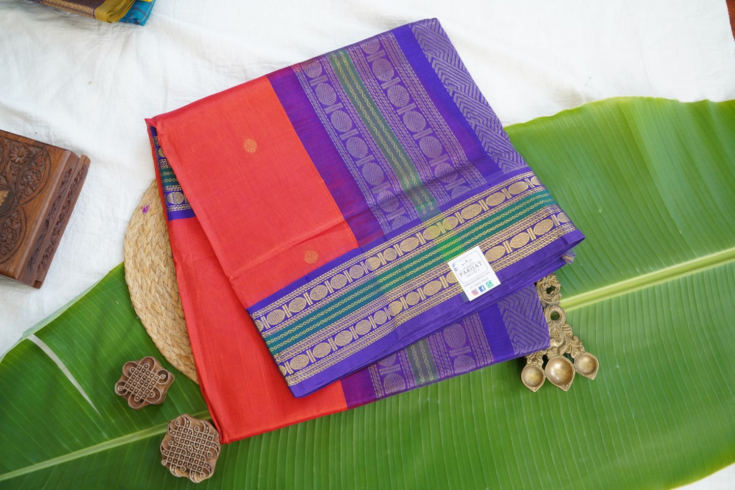 Kanchi Handloom Silk Cotton Saree PC11560