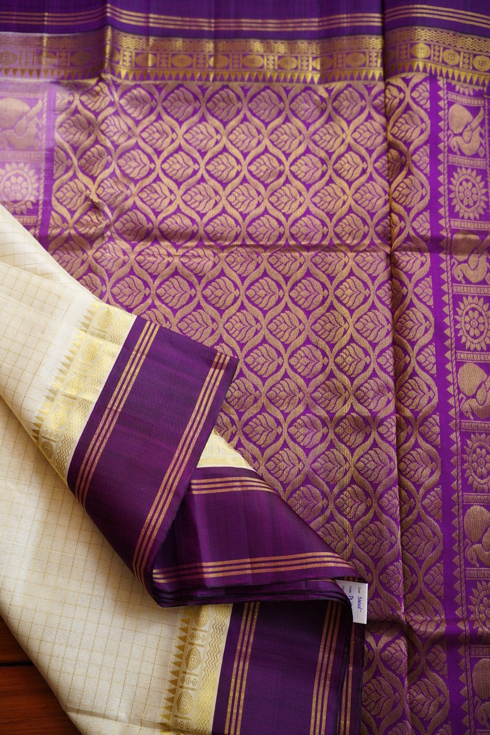 Kanchi Handloom Silk Cotton Saree PC12283