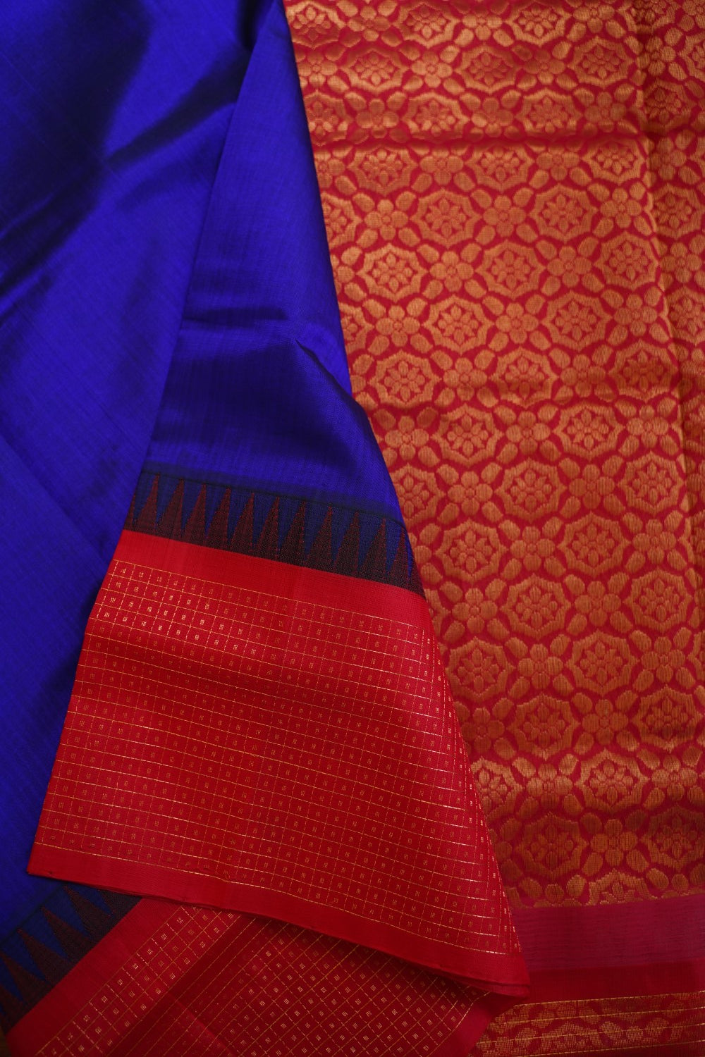 Kanchi Handloom Silk Cotton Saree PC13287