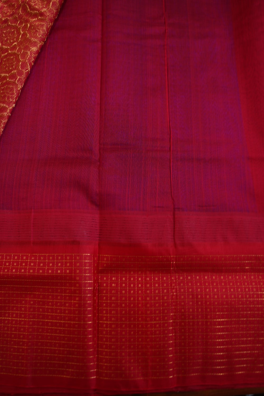 Kanchi Handloom Silk Cotton Saree PC13287
