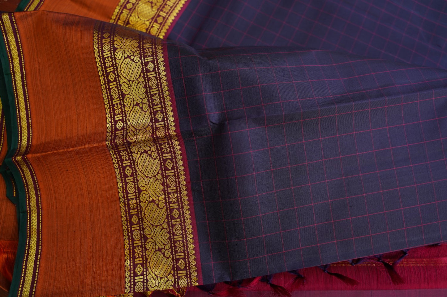 Pure Kanchi Silk Saree -PC17016
