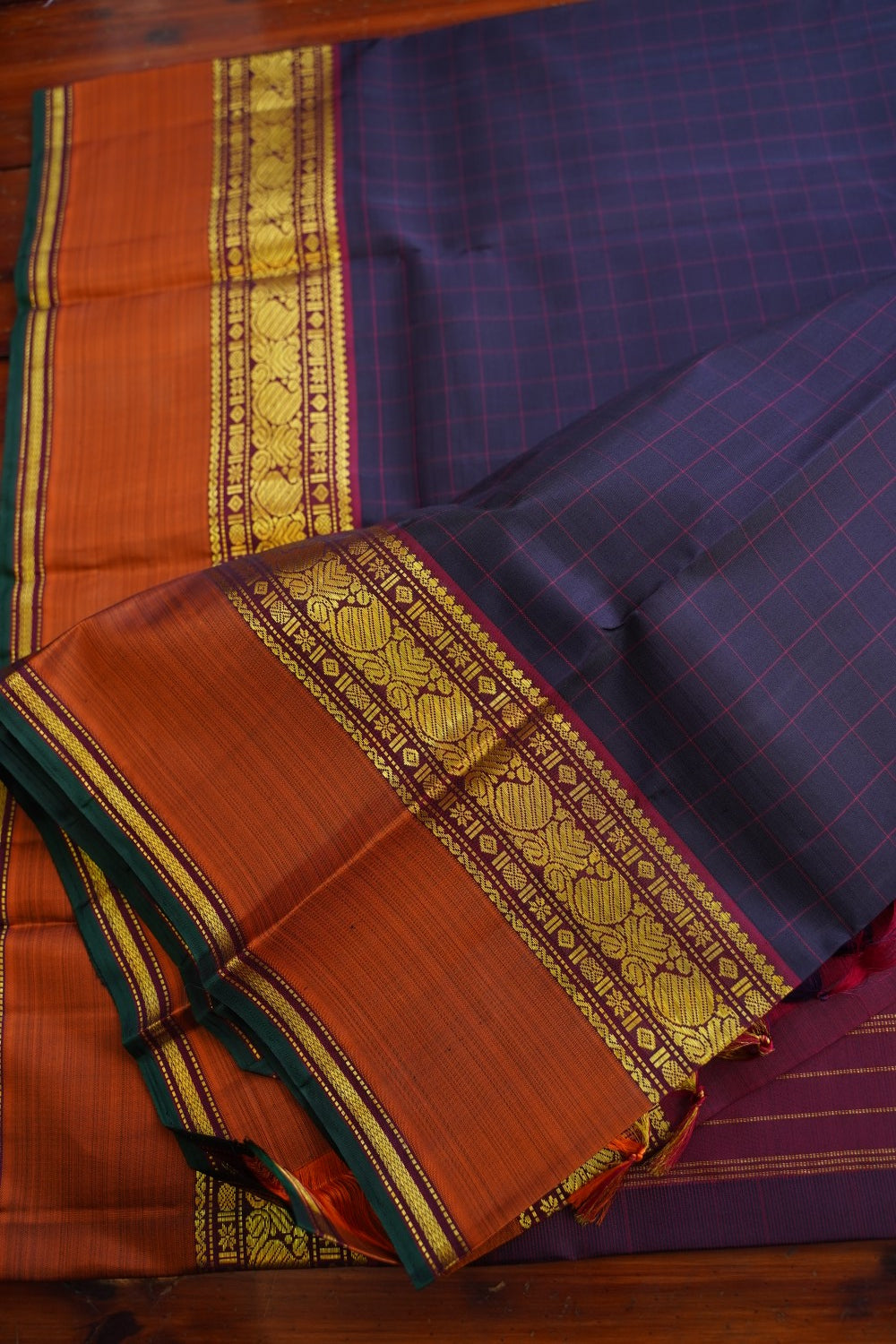 Pure Kanchi Silk Saree -PC17016