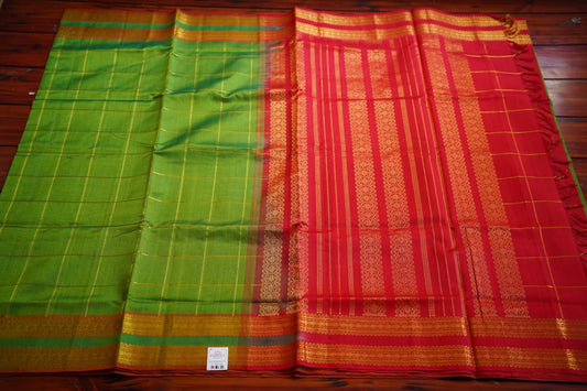 Kanchi Handloom Silk Cotton Saree PC12295