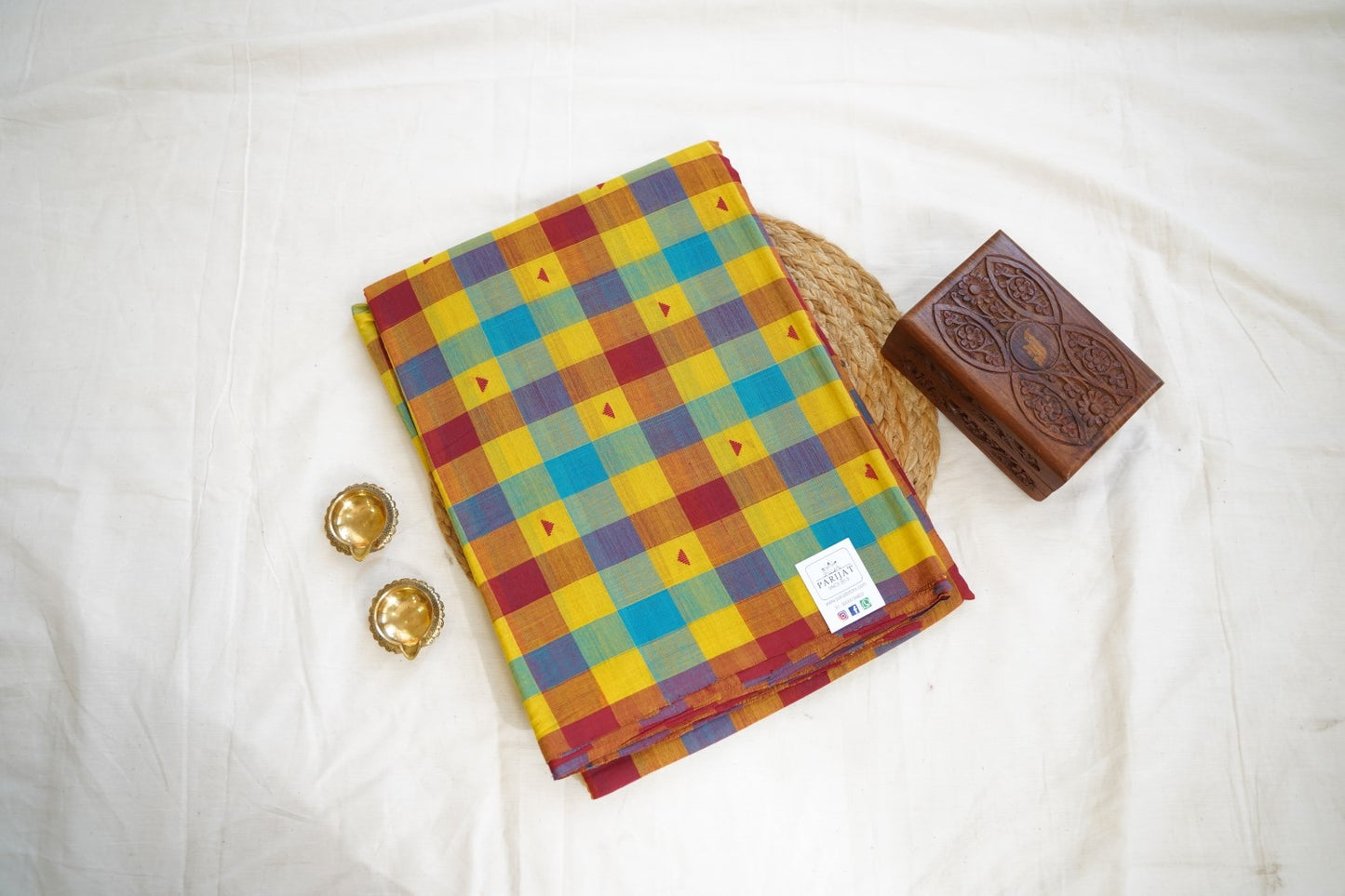 Handloom Cotton Saree PC14219
