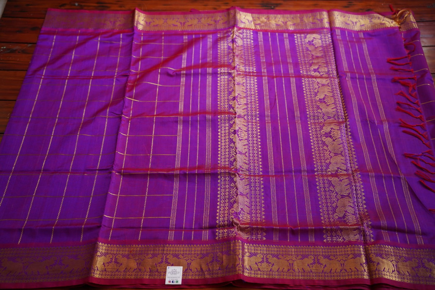 Kanchi Handloom Silk Cotton Saree PC12294