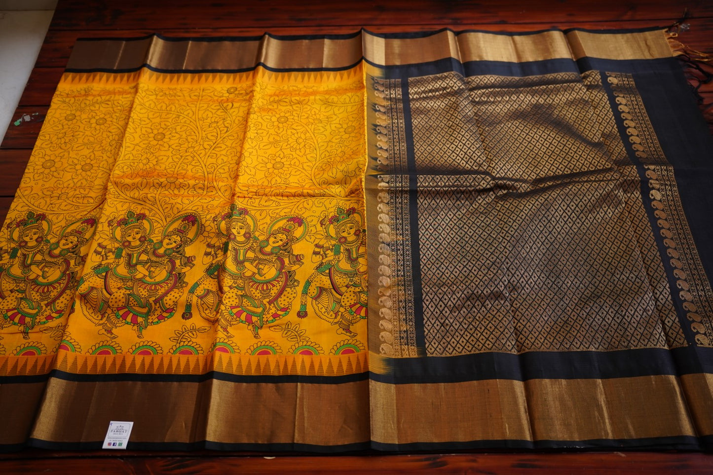 Kanchi Handloom Silk Cotton Saree PC12262