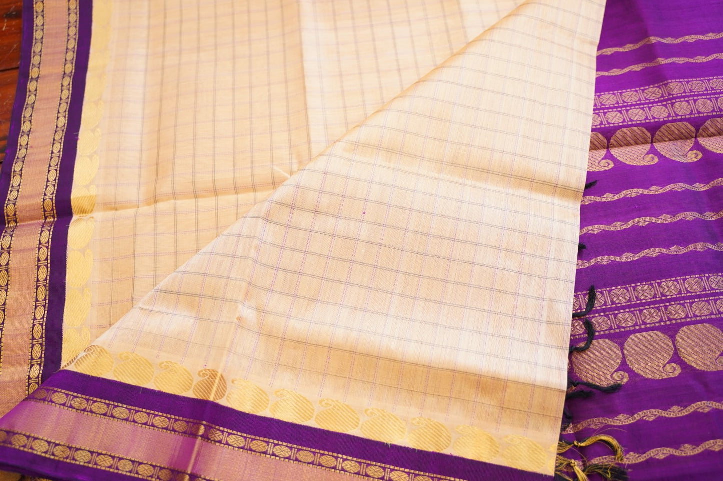 Kanchi Handloom Silk Cotton Saree PC17827