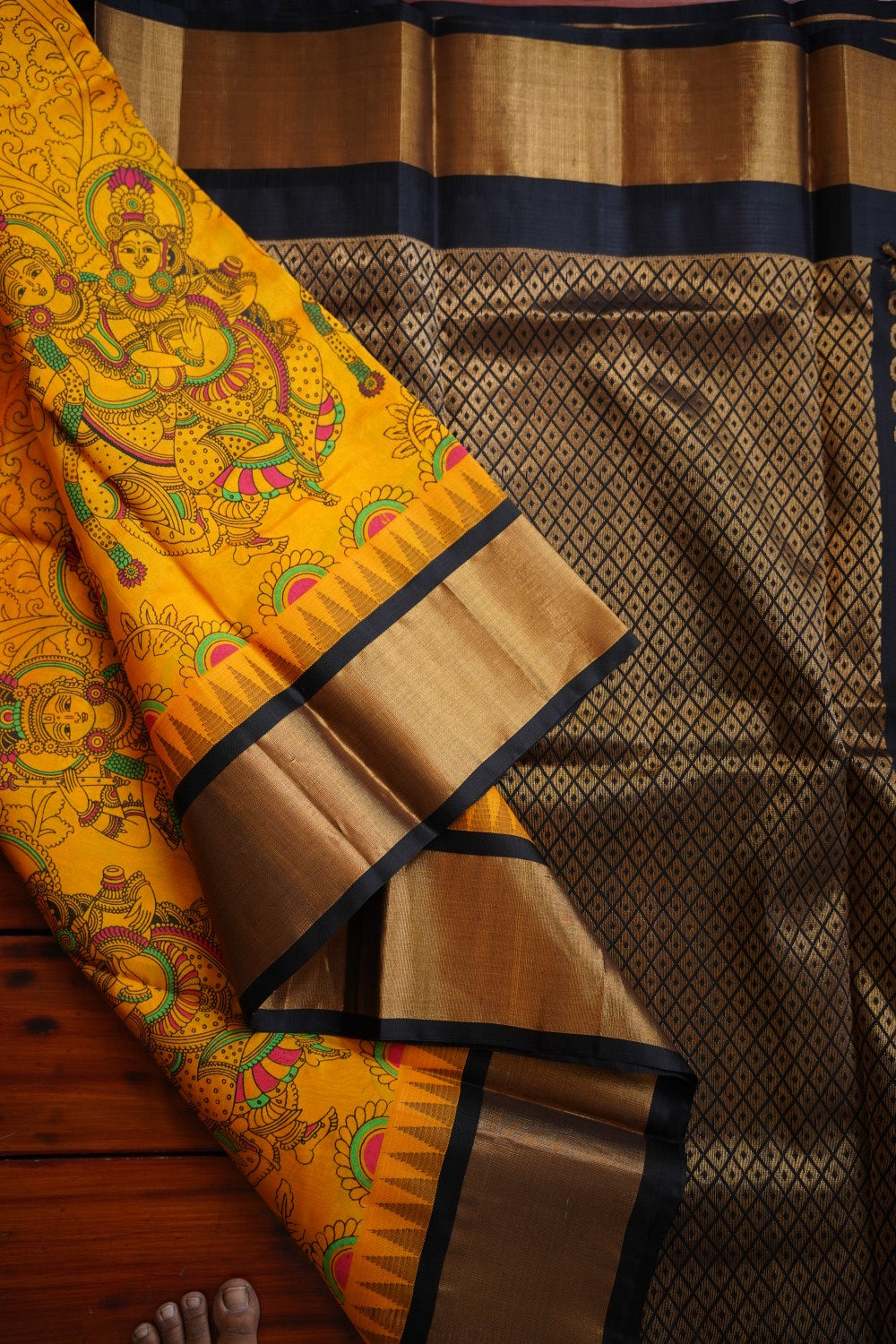 Kanchi Handloom Silk Cotton Saree PC12262