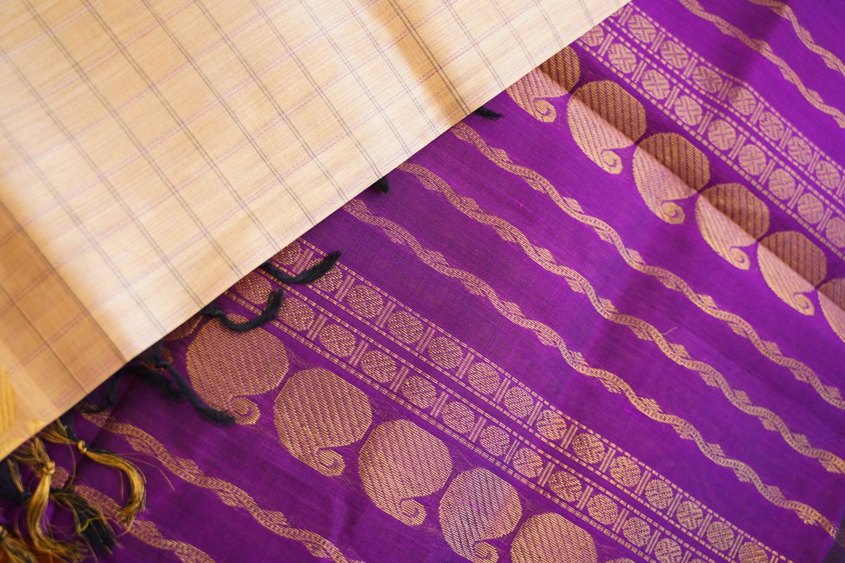 Kanchi Handloom Silk Cotton Saree PC17827