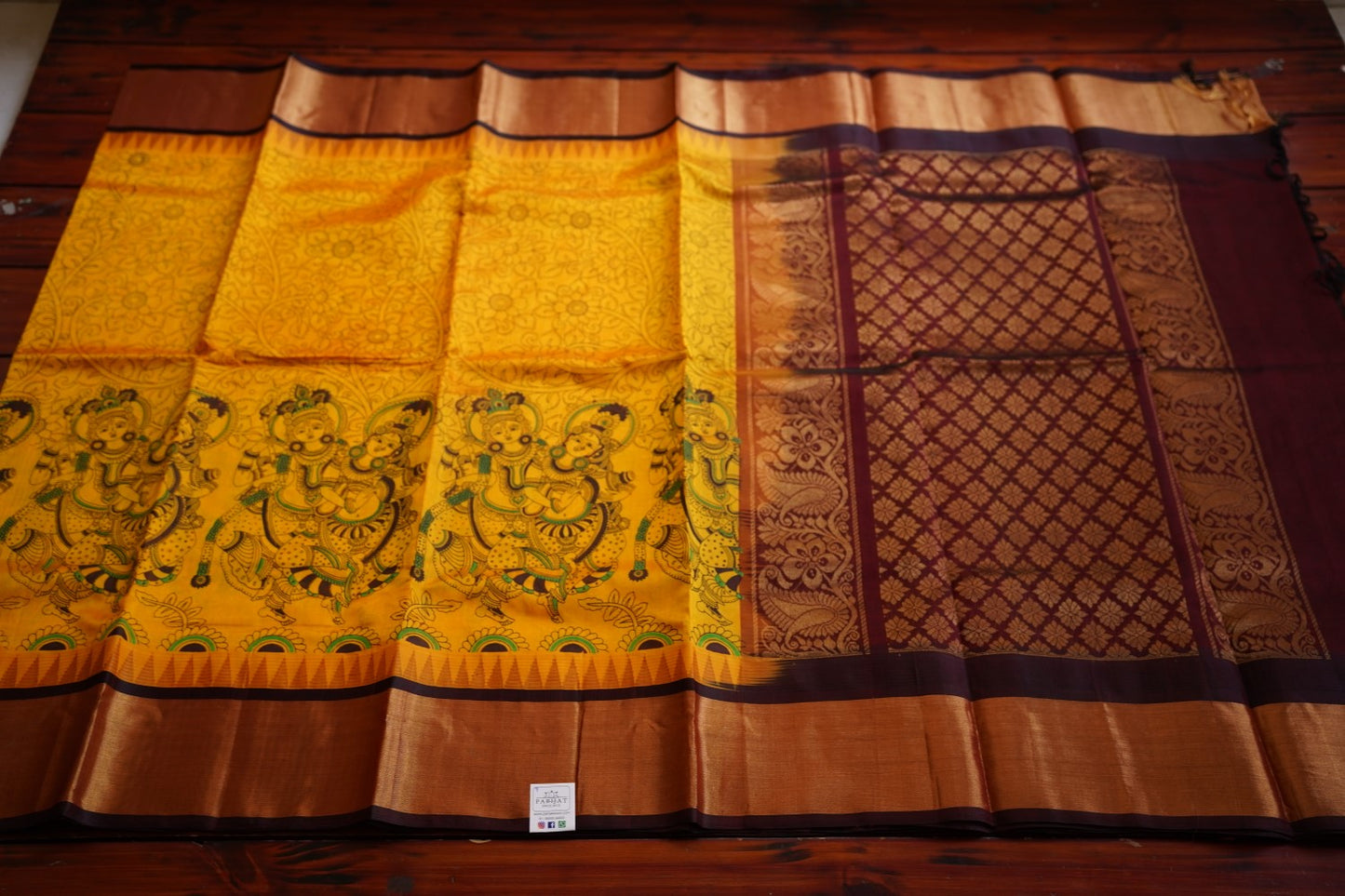 Kanchi Handloom Silk Cotton Saree PC12266