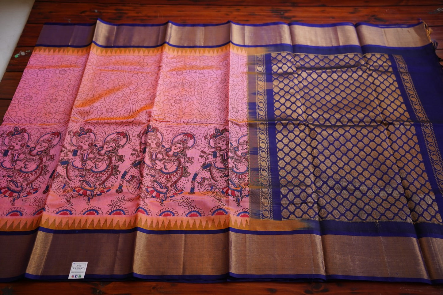 Kanchi Handloom Silk Cotton Saree PC12267