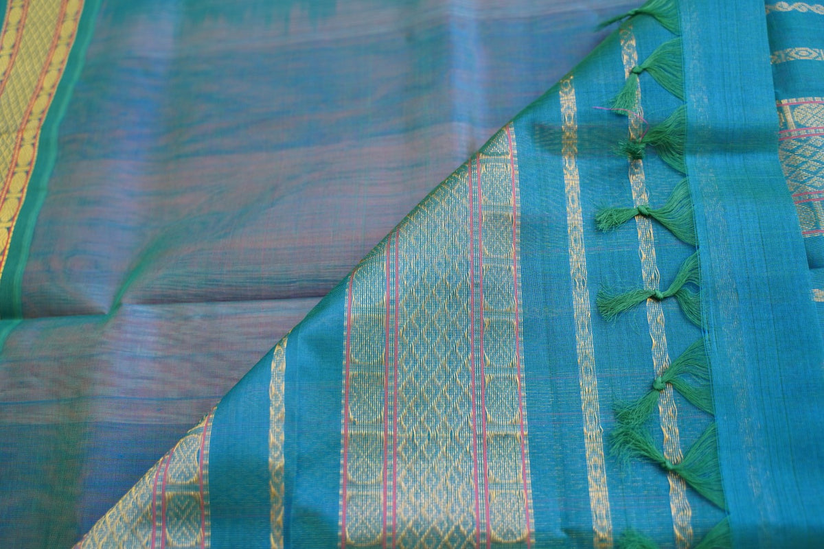 Kanchi Handloom Silk Cotton Saree PC17812