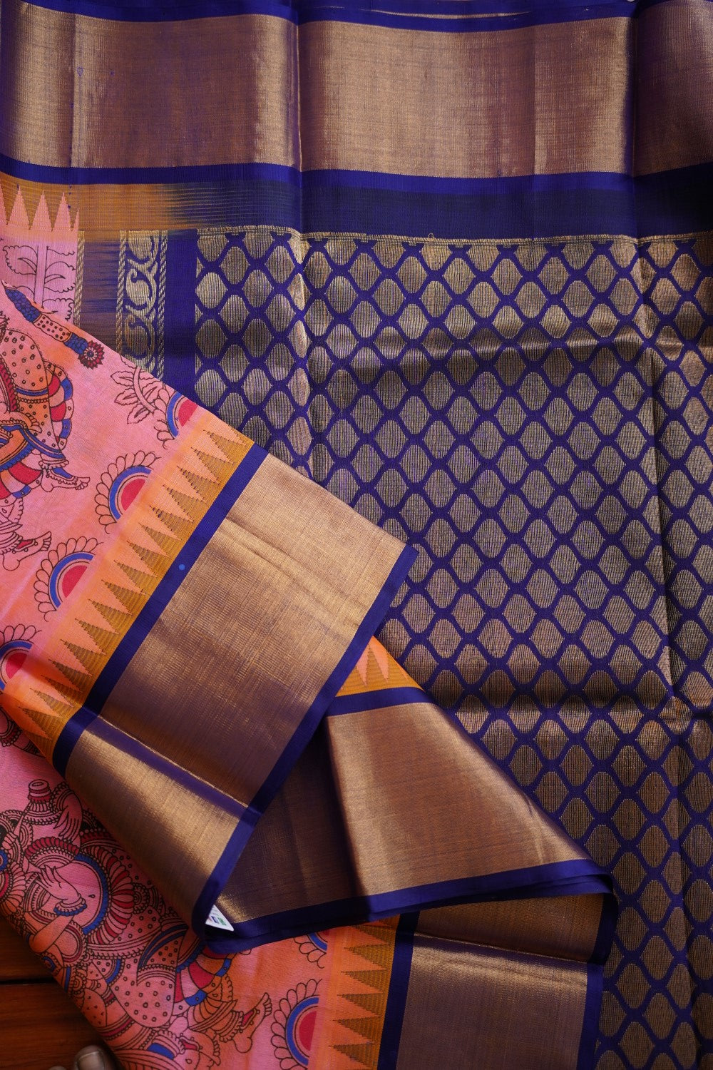 Kanchi Handloom Silk Cotton Saree PC12267