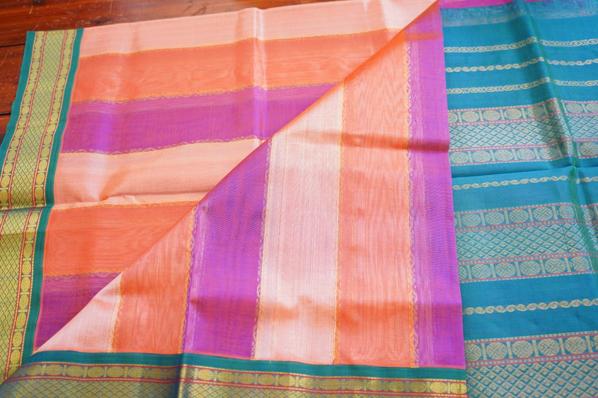 Kanchi Handloom Silk Cotton Saree PC17812