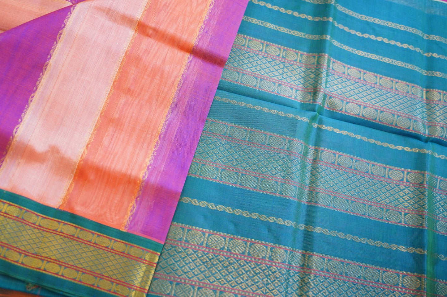 Kanchi Handloom Silk Cotton Saree PC17812