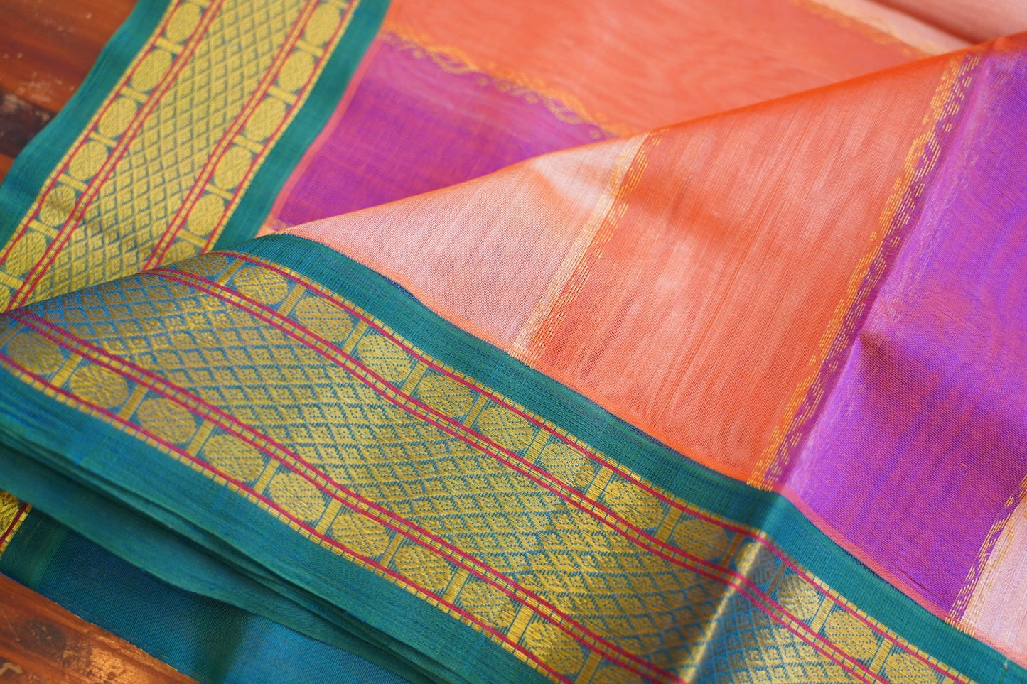 Kanchi Handloom Silk Cotton Saree PC17812