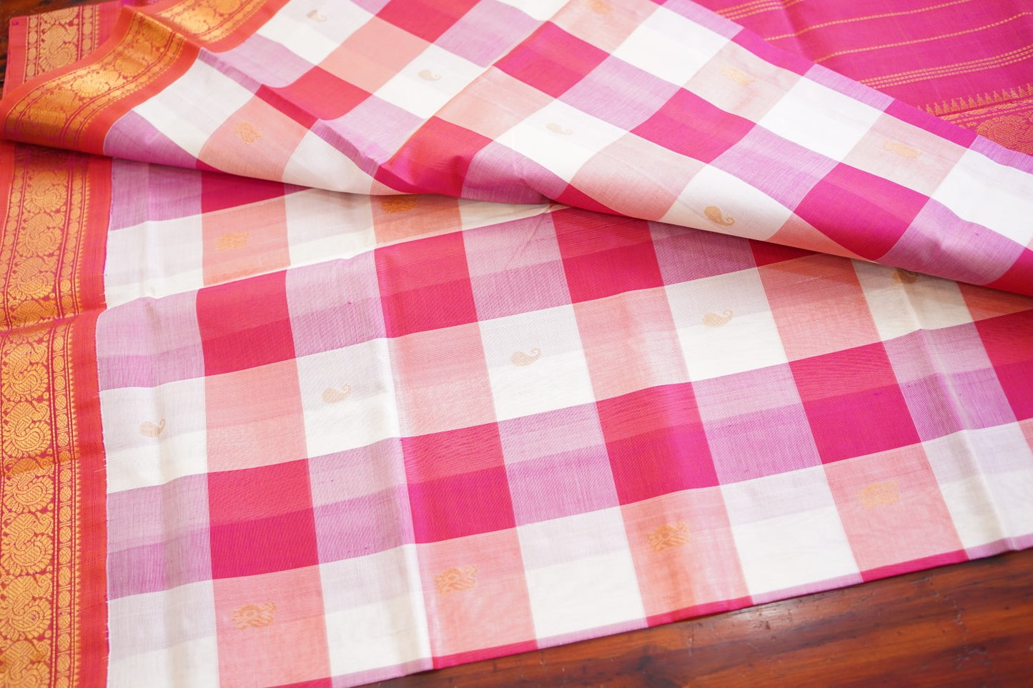 Kanchi Handloom Silk Cotton Saree PC17806
