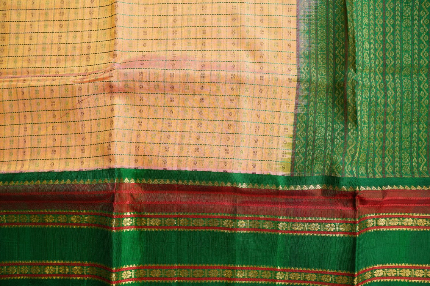 Kanchi Handloom Silk Cotton Saree-PC15726