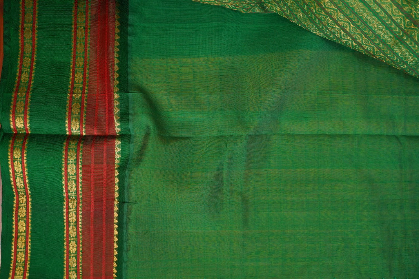 Kanchi Handloom Silk Cotton Saree-PC15726