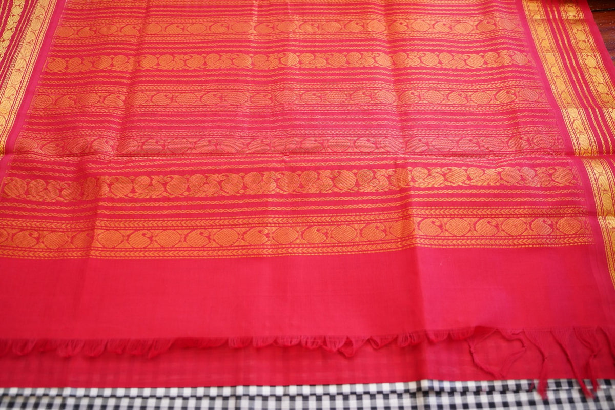 Kanchi Handloom Silk Cotton Saree PC17807