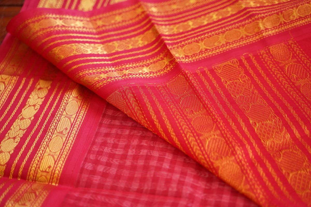 Kanchi Handloom Silk Cotton Saree PC17807