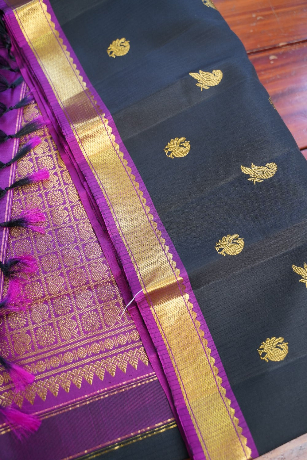 Pure Kanchi Silk Saree -PC17015