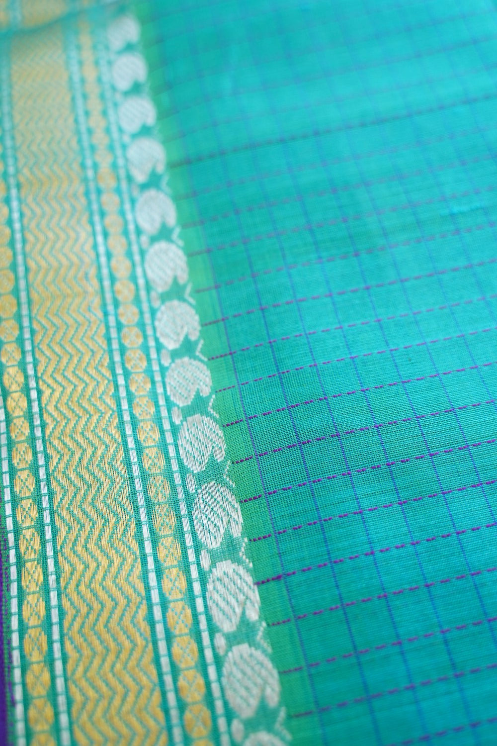 Kanchi Handloom Silk Cotton Saree PC16998