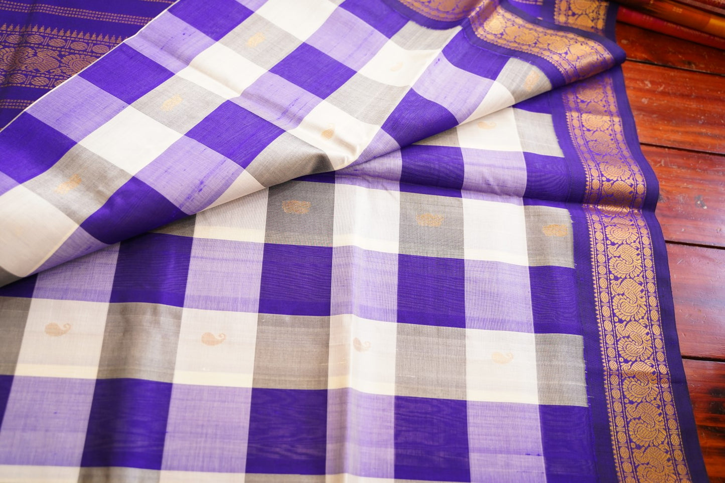 Kanchi Handloom Silk Cotton Saree PC17804