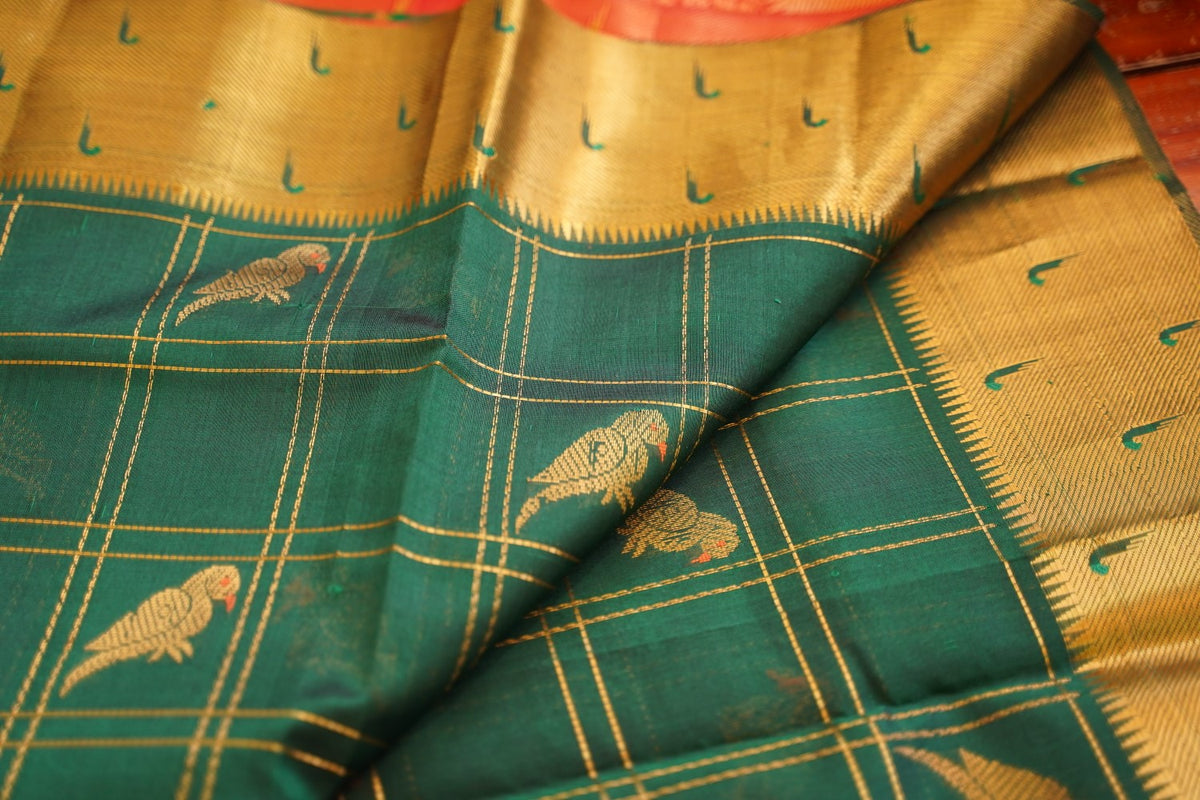 Kanchi Handloom Silk Cotton Saree PC17803