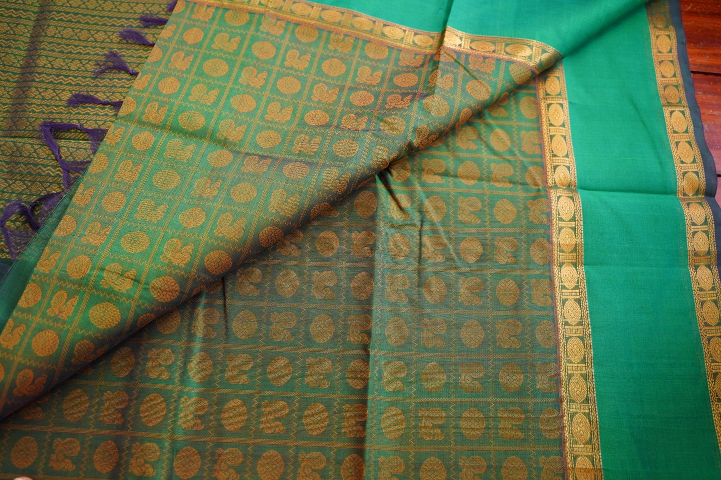 Kanchi Handloom Silk Cotton Saree PC17802