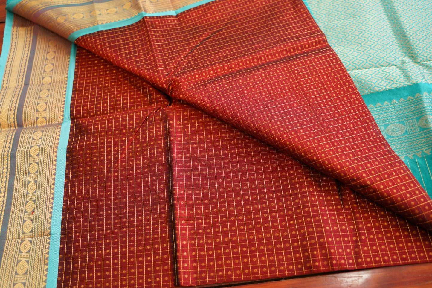 Kanchi Handloom Silk Cotton Saree PC17801