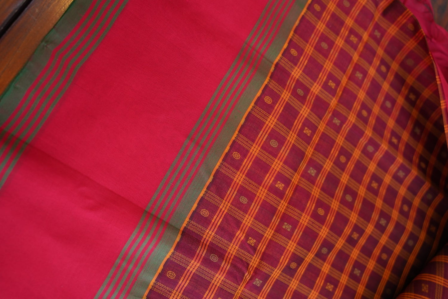 Kanchi Handloom Silk Cotton Saree PC17009