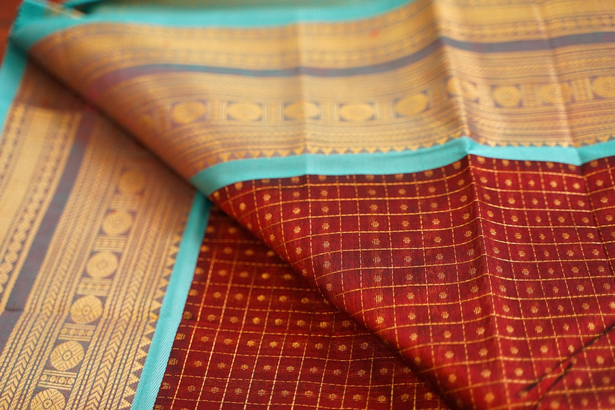 Kanchi Handloom Silk Cotton Saree PC17801