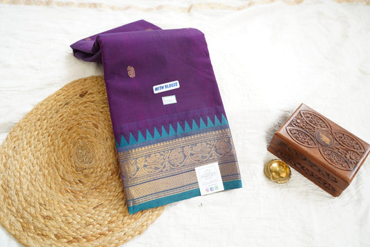 Chettinad handloom Cotton Saree PC15814