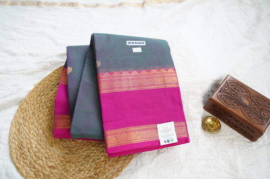 Chettinad handloom Cotton Saree PC15819