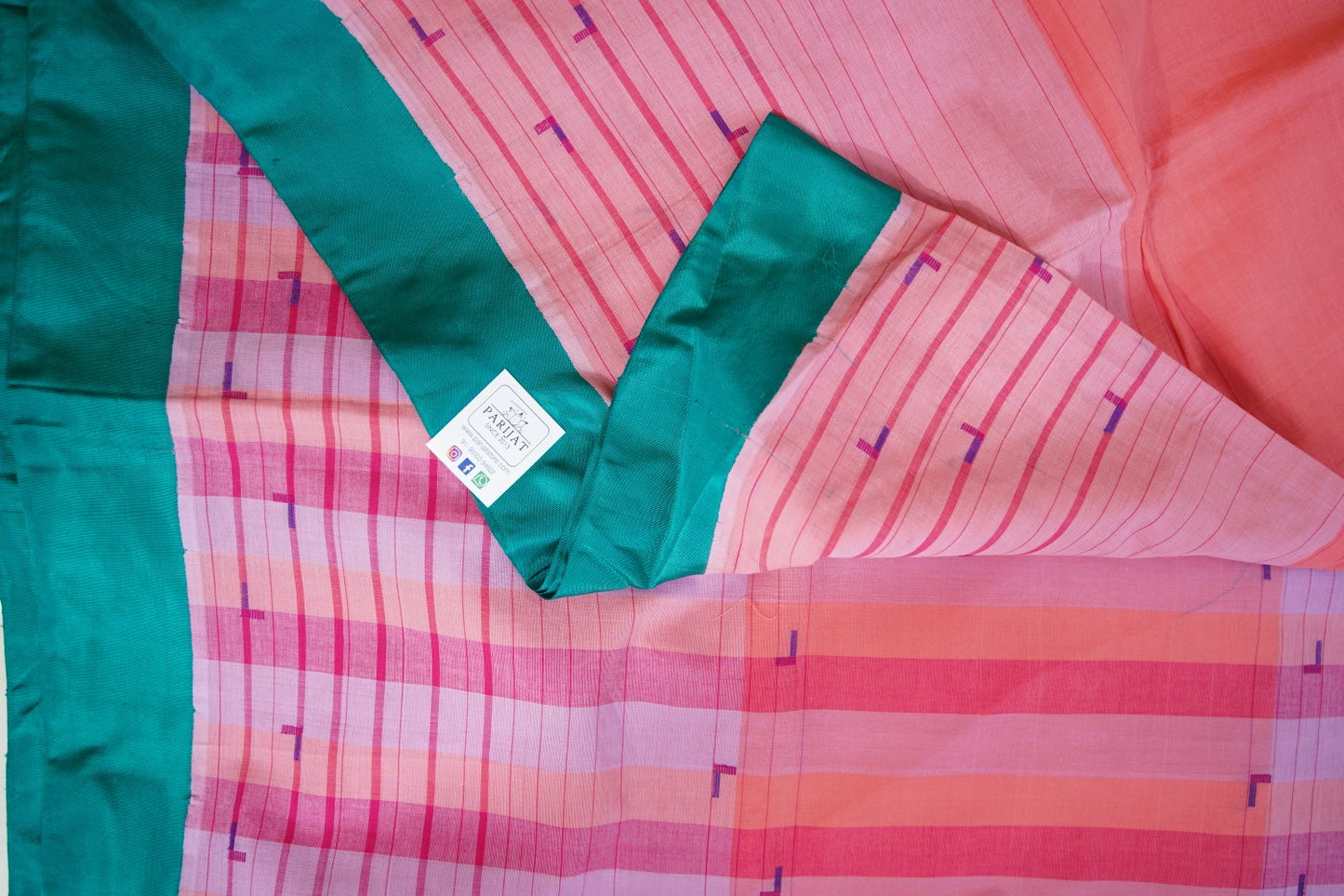 Handloom Cotton Saree PC14218