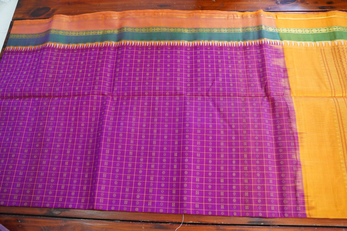 Kanchi Handloom Silk Cotton Saree PC17011
