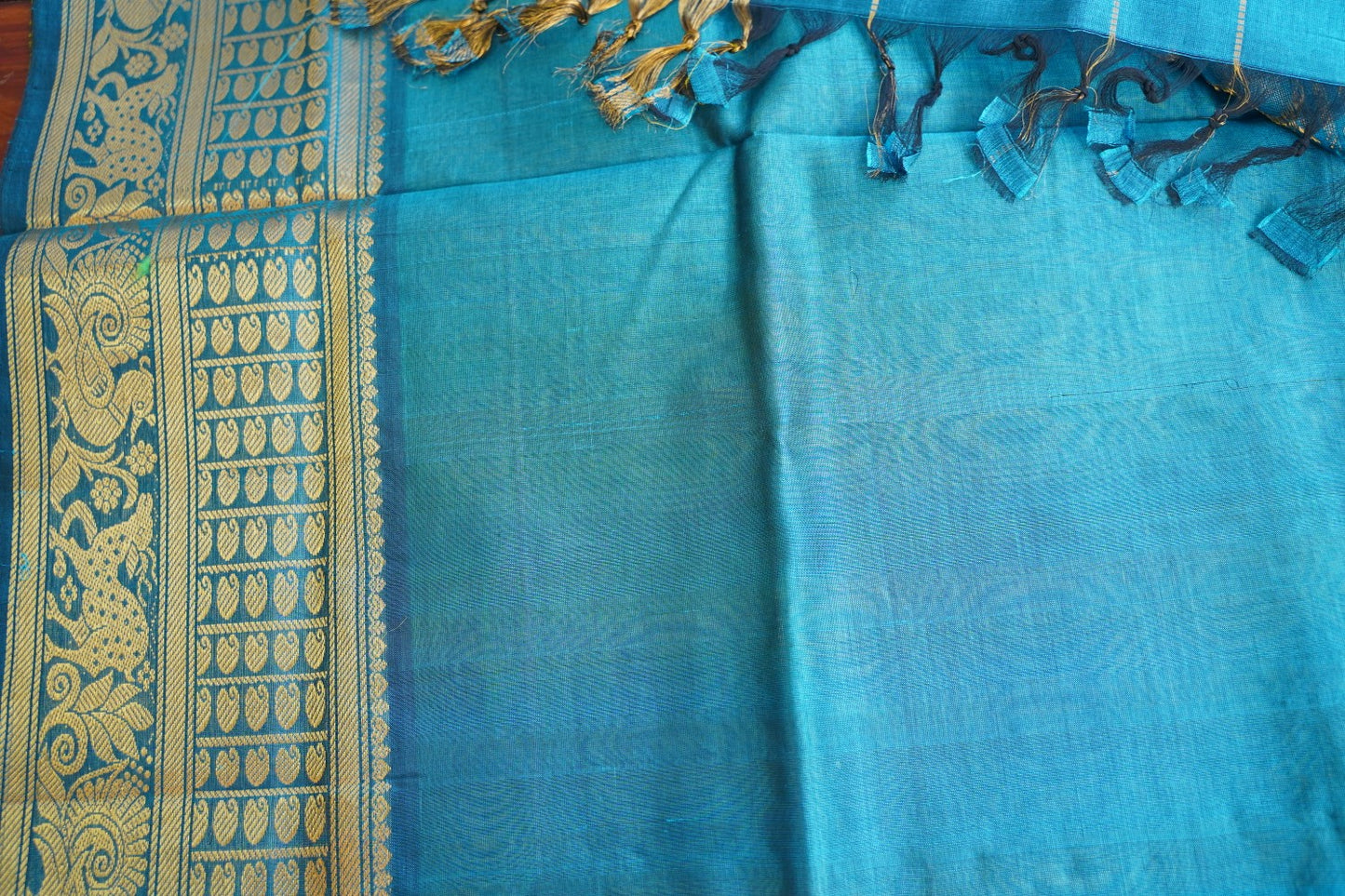 Kanchi Handloom Silk Cotton Saree PC12270